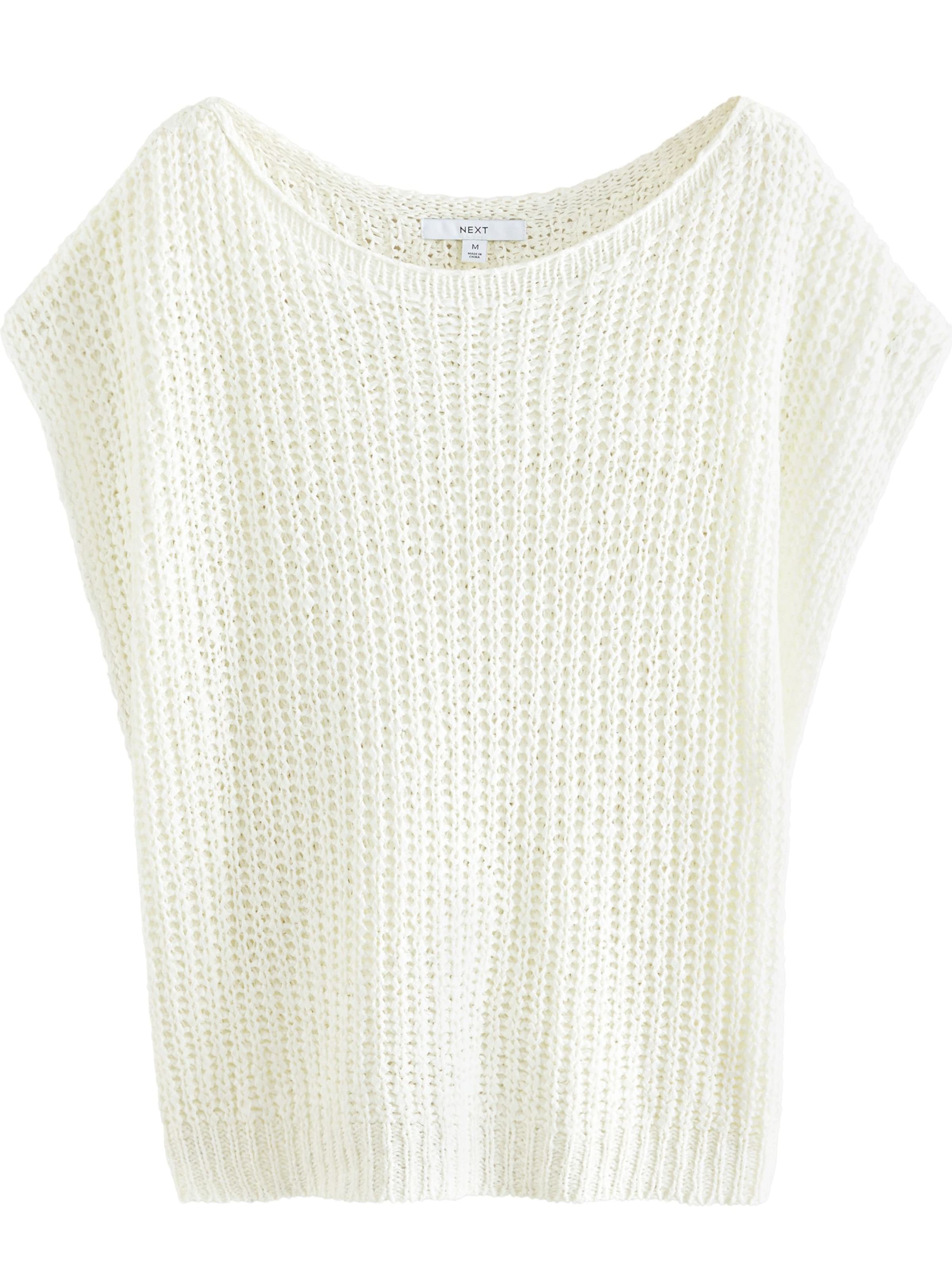 Next Sweter w kolorze biały: przód