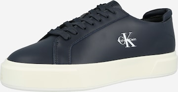 Sneaker low de la Calvin Klein pe albastru: față