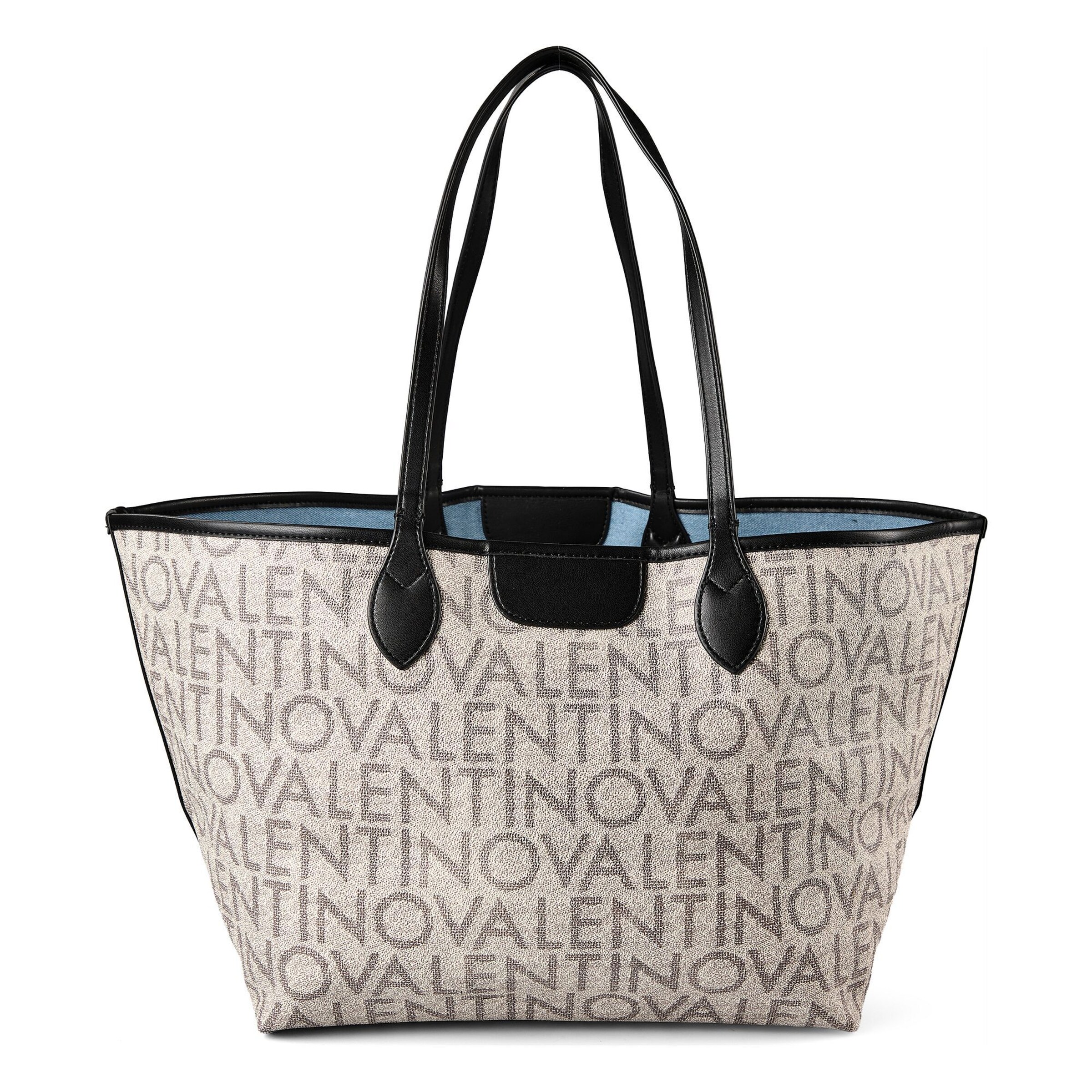 VALENTINO Shopper in Blauw: voorkant