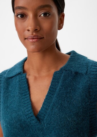 COMMA Pullover in Blau