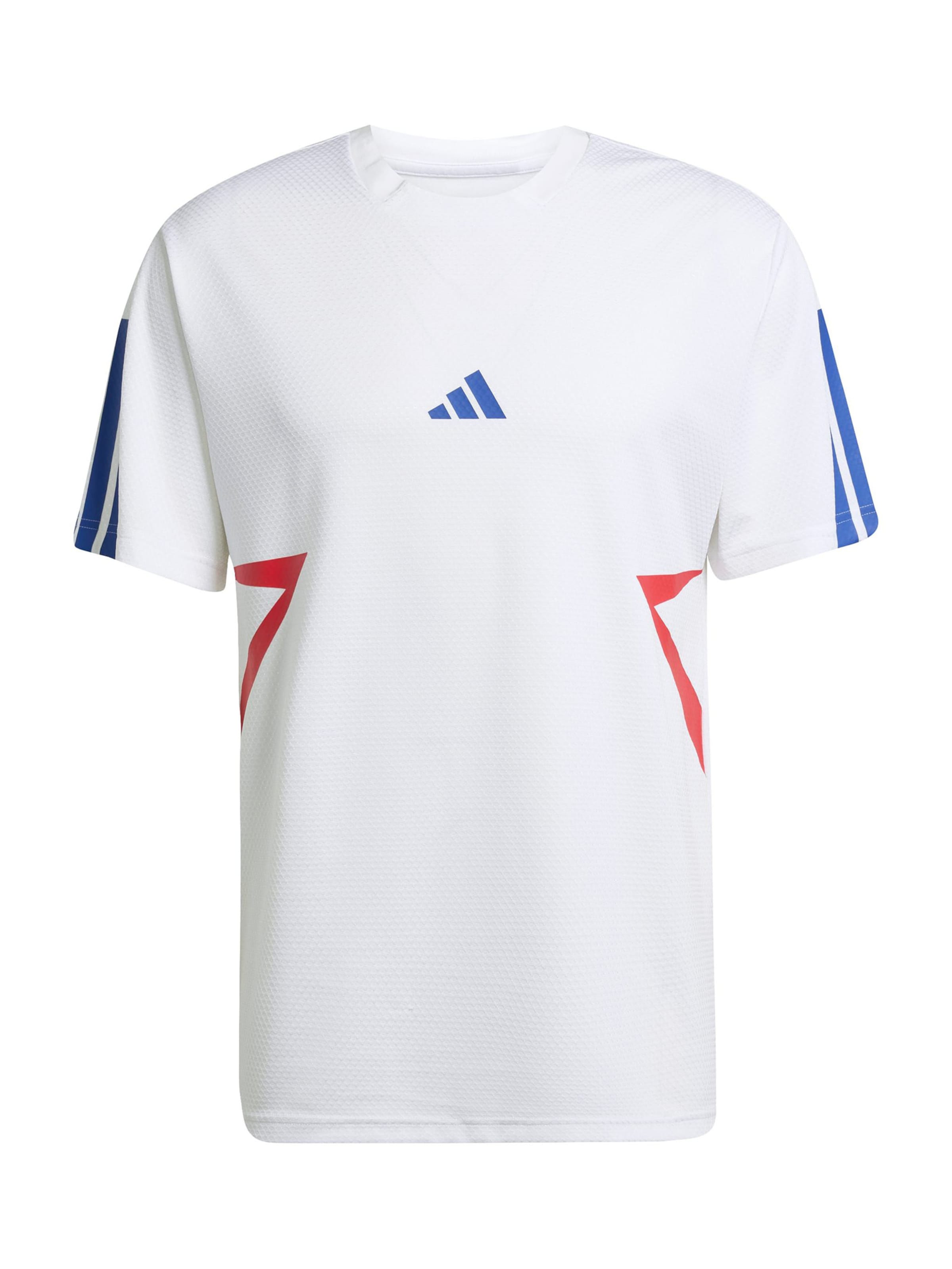 ADIDAS SPORTSWEAR - Camiseta funcional 'TIRO' en blanco: frente