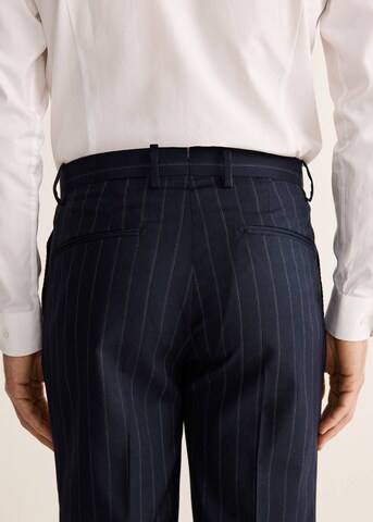 MANGO MAN Regular Hose 'Veneciac' in Blau