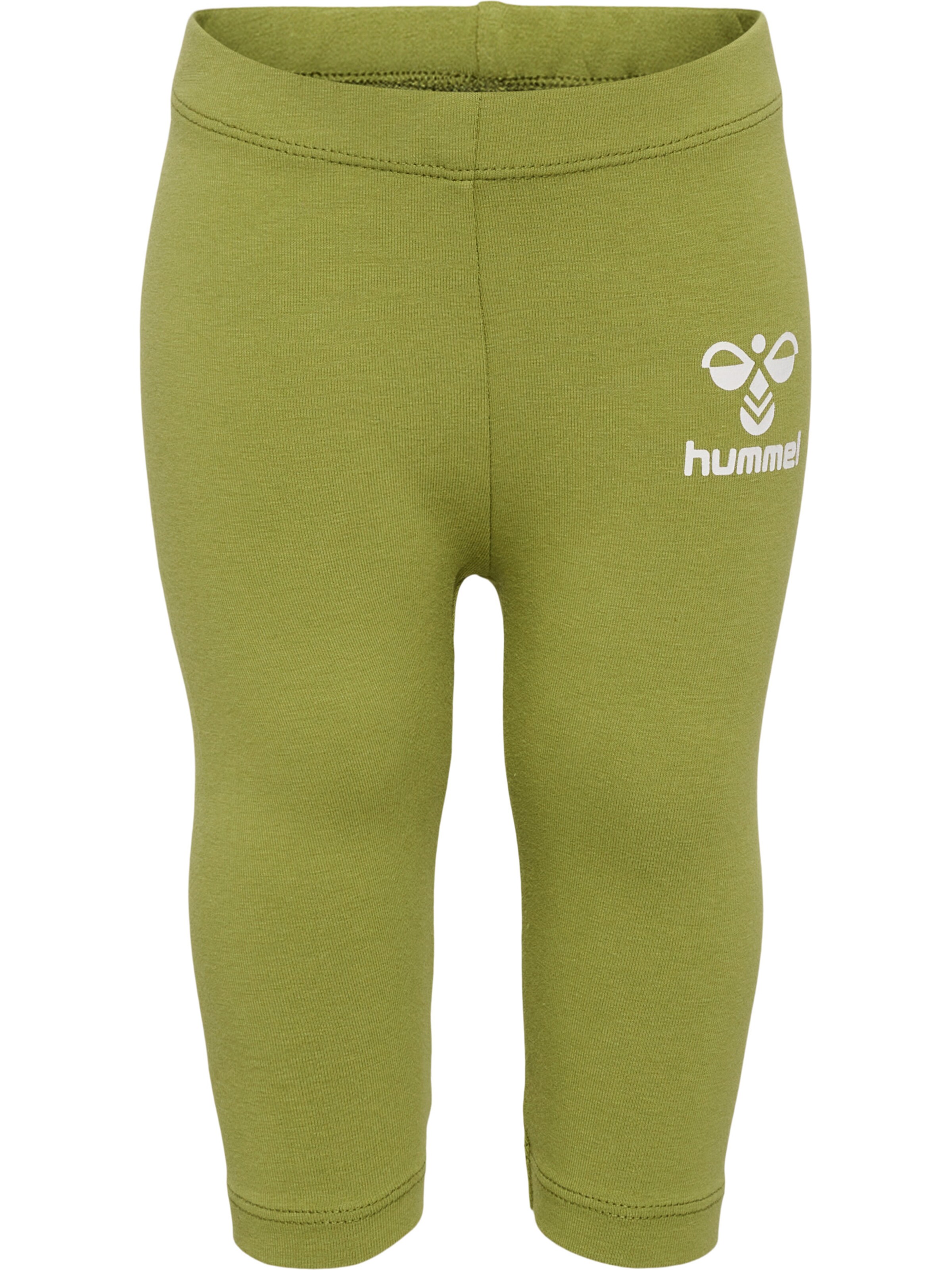 Hummel Skinny Hose in Grün: Vorderseite