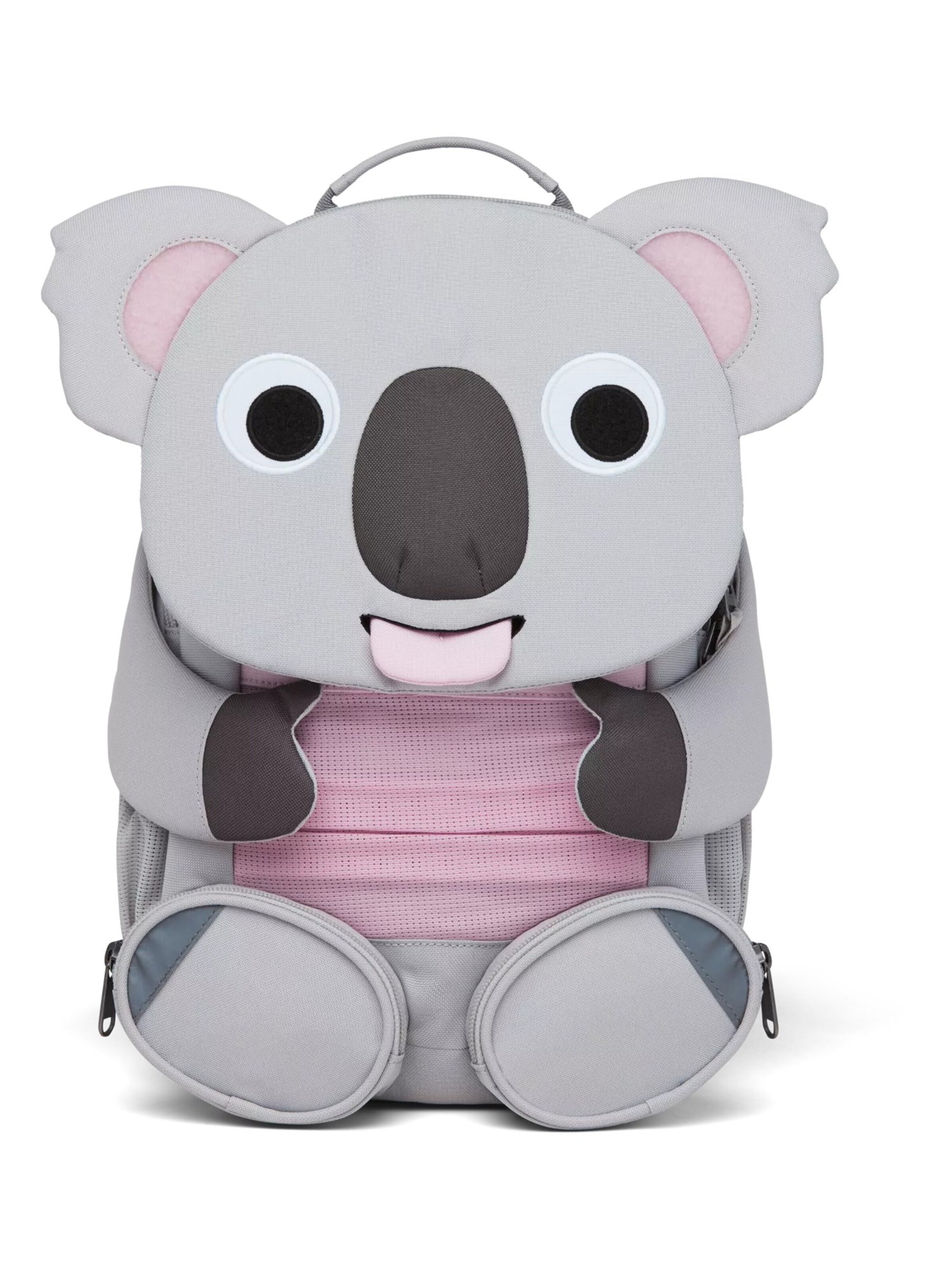 Affenzahn Rucksack 'Kinderrucksack Großer Freund' in Grau
