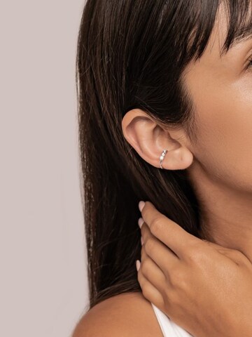 Hey Happiness Ohrringe 'Trinity Cuff' in Silber