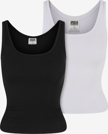 Top di Urban Classics in nero: frontale