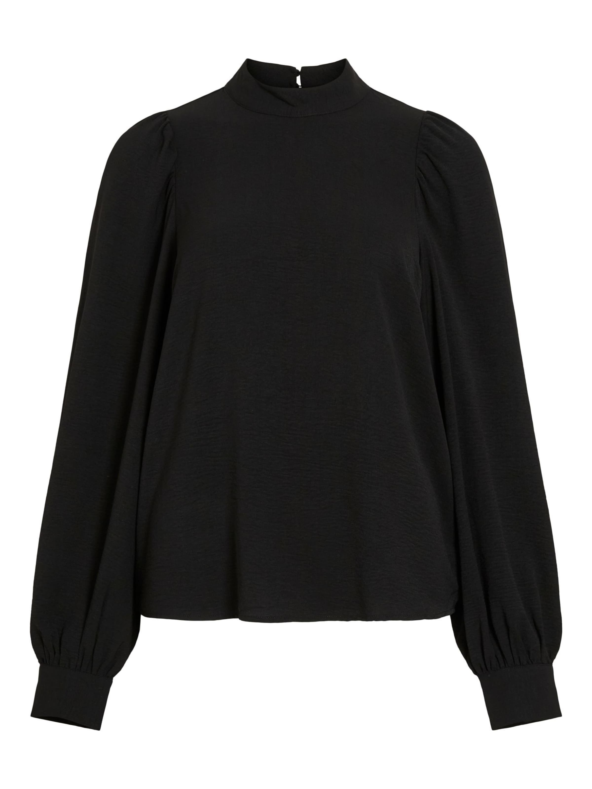 VILA Bluse 'PALLAS ' i sort: forside