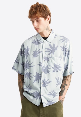 VANS Comfort fit Button Up Shirt 'Van Doren' in Green: front