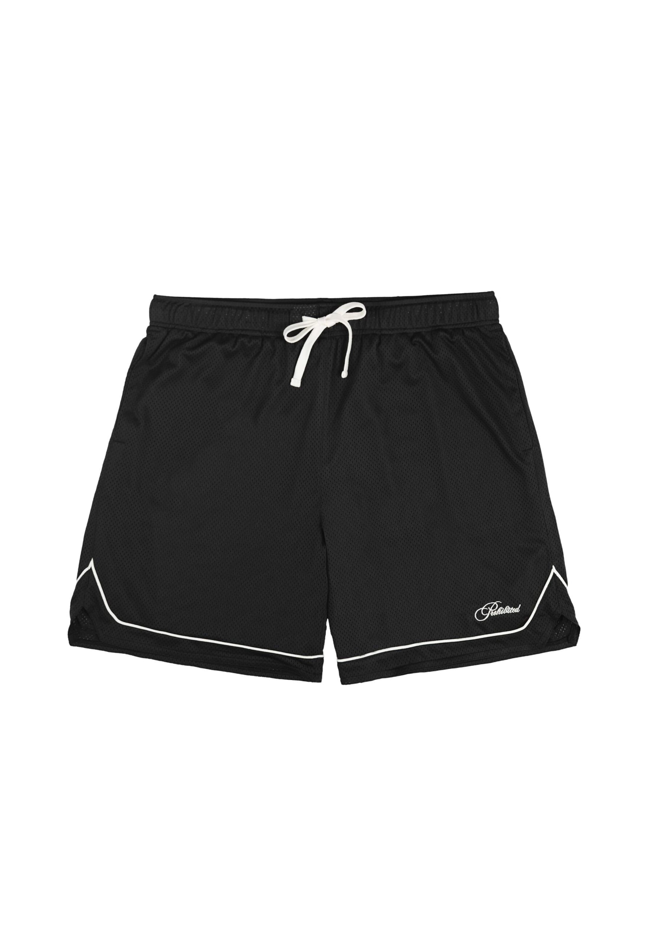 Prohibited Normální Kalhoty – černá: přední strana