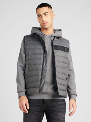 Gilet 'Darolan' BOSS en gris : devant