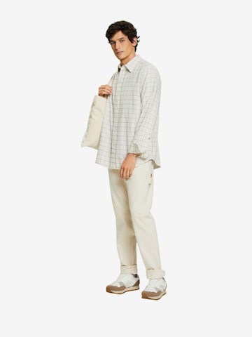 ESPRIT Regular fit Button Up Shirt in White