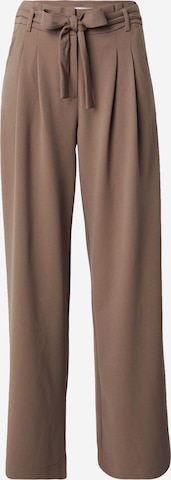 Pantaloni con pieghe 'ONLEVI' di ONLY in marrone: frontale