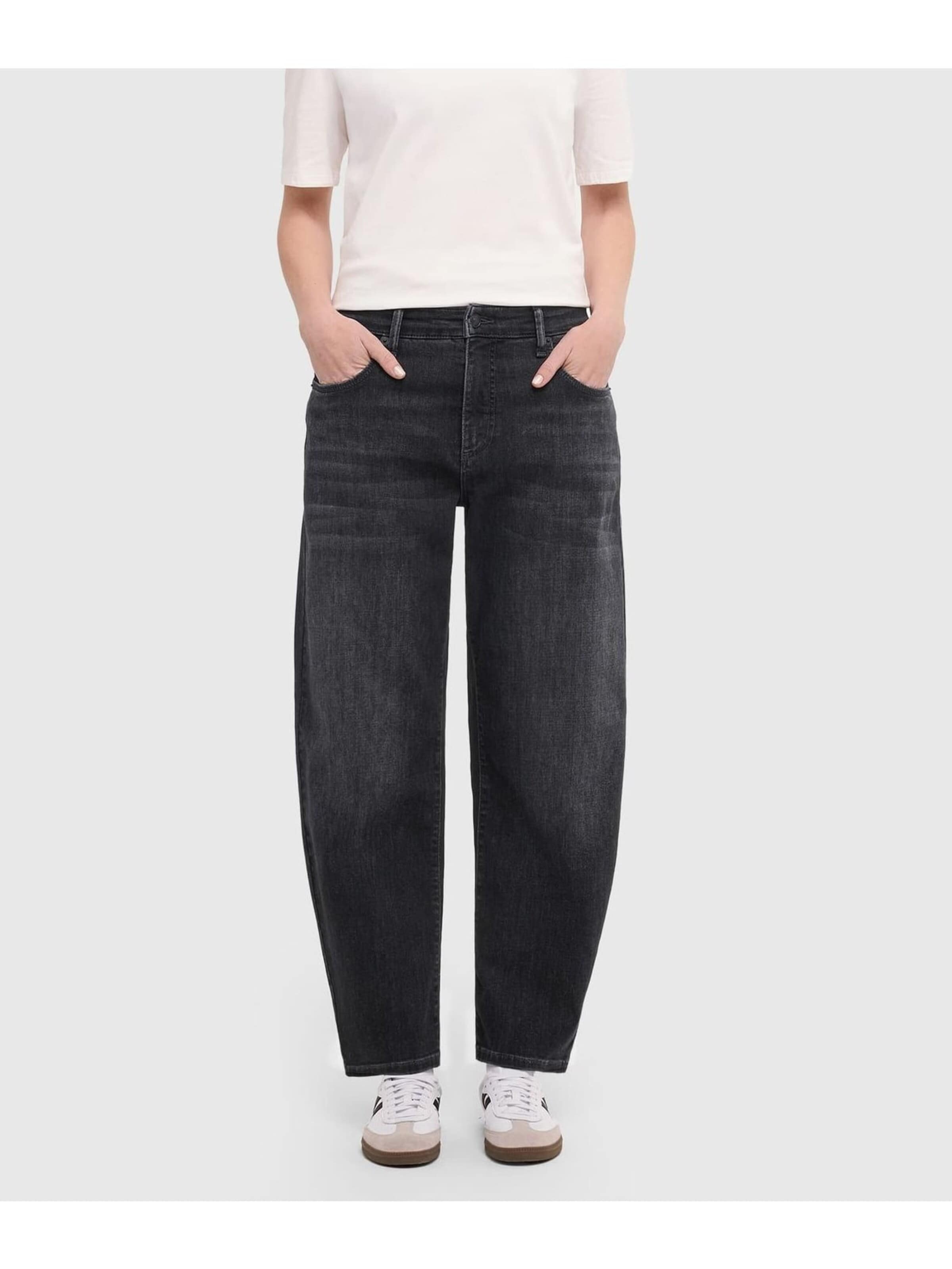 MAC Baggy Jeans in Zwart