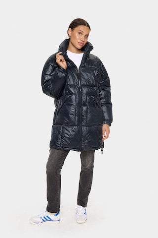 SAINT TROPEZ Winter coat 'Florine ' in Black