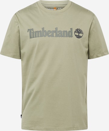 T-Shirt TIMBERLAND en vert : devant