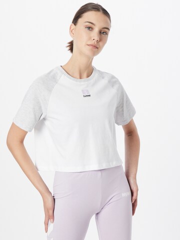 Hummel Performance Shirt 'Naya' in Grey: front