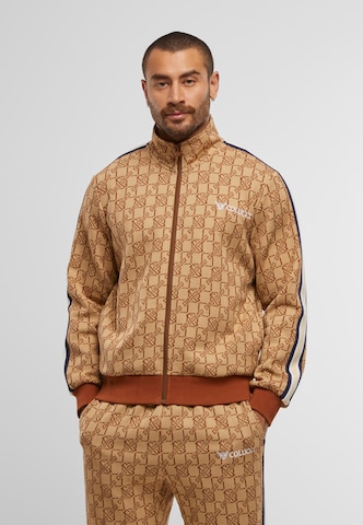 Carlo Colucci Sweatjacke in Beige
