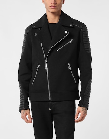 Philipp Plein Jacke in Schwarz: Vorderseite