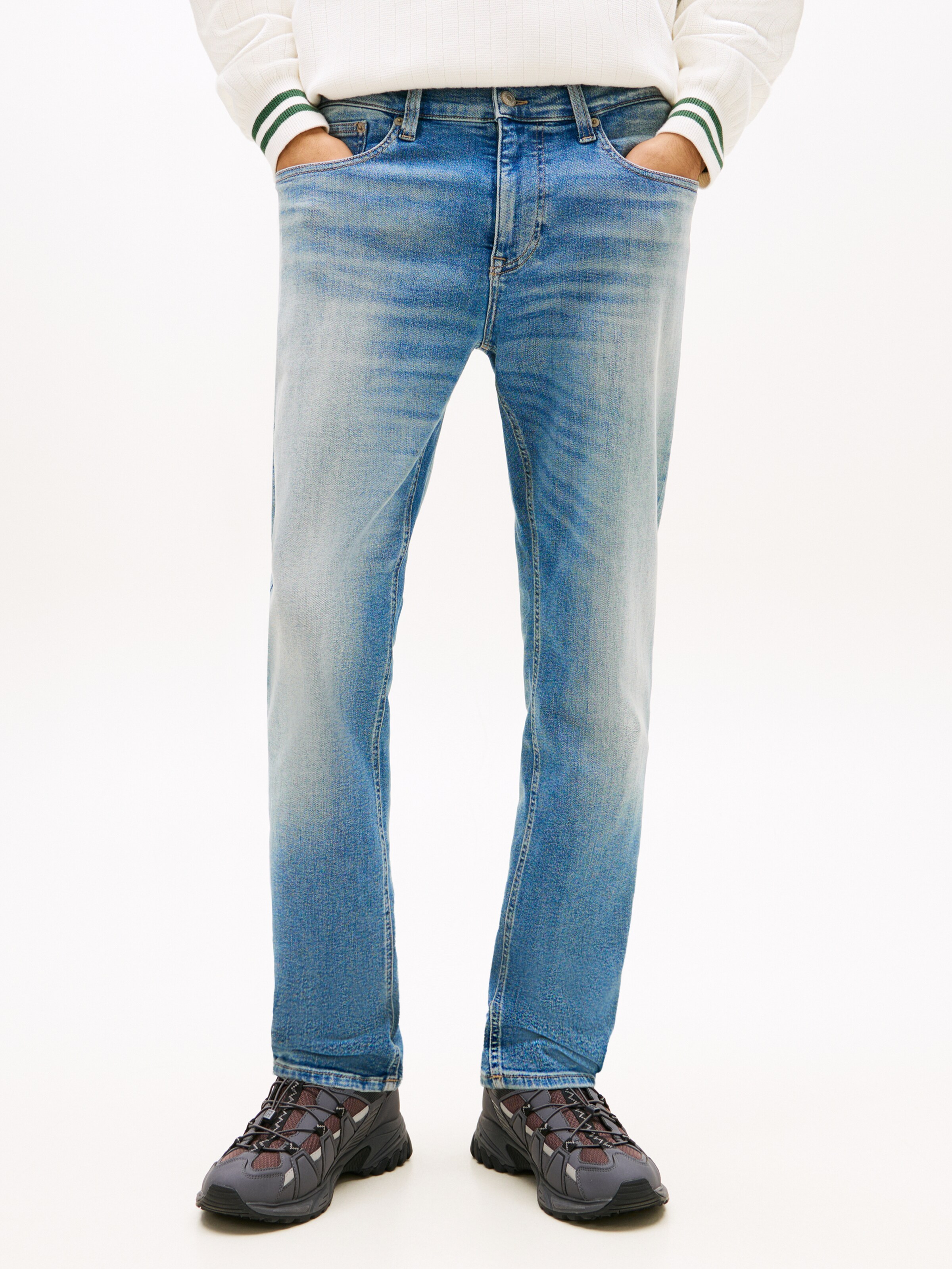 Tommy Jeans Slimfit Jeans  Austin in Blau: Vorderseite