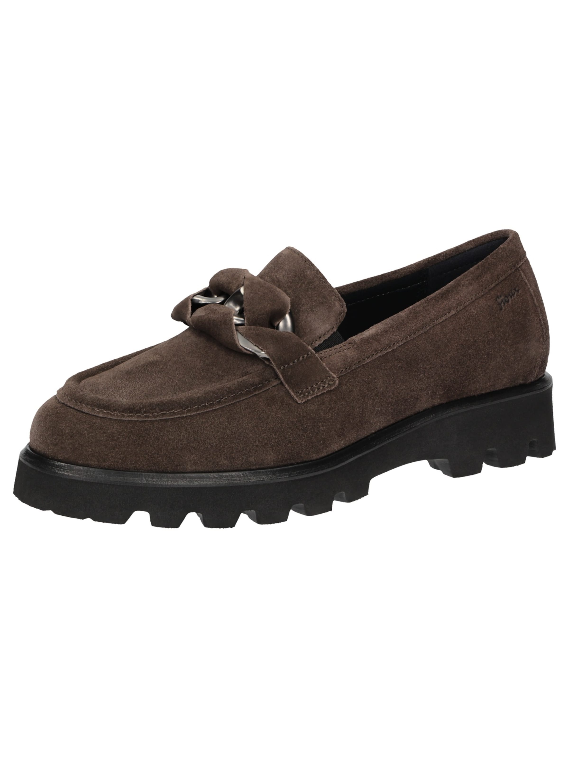 SIOUX Slipper in 35 in dunkelbraun, Produktansicht