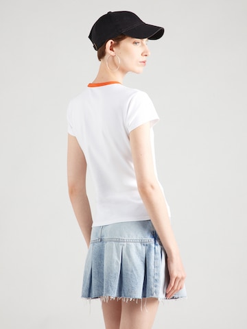 Calvin Klein Jeans Tričko – bílá