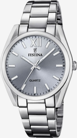 FESTINA Analoog horloge 'Boyfriend' in Grijs: voorkant