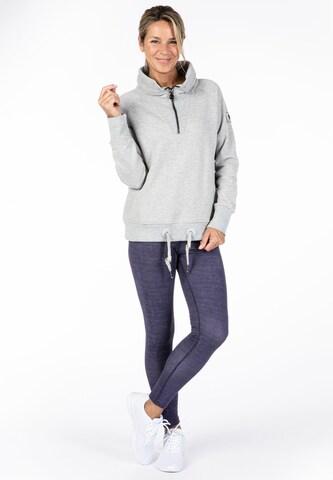 ViertelMond Sweatshirt 'GISELLE' in Grey