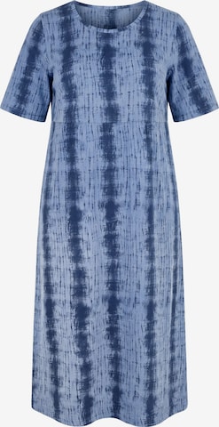 Ulla Popken Jurk in Blauw: voorkant