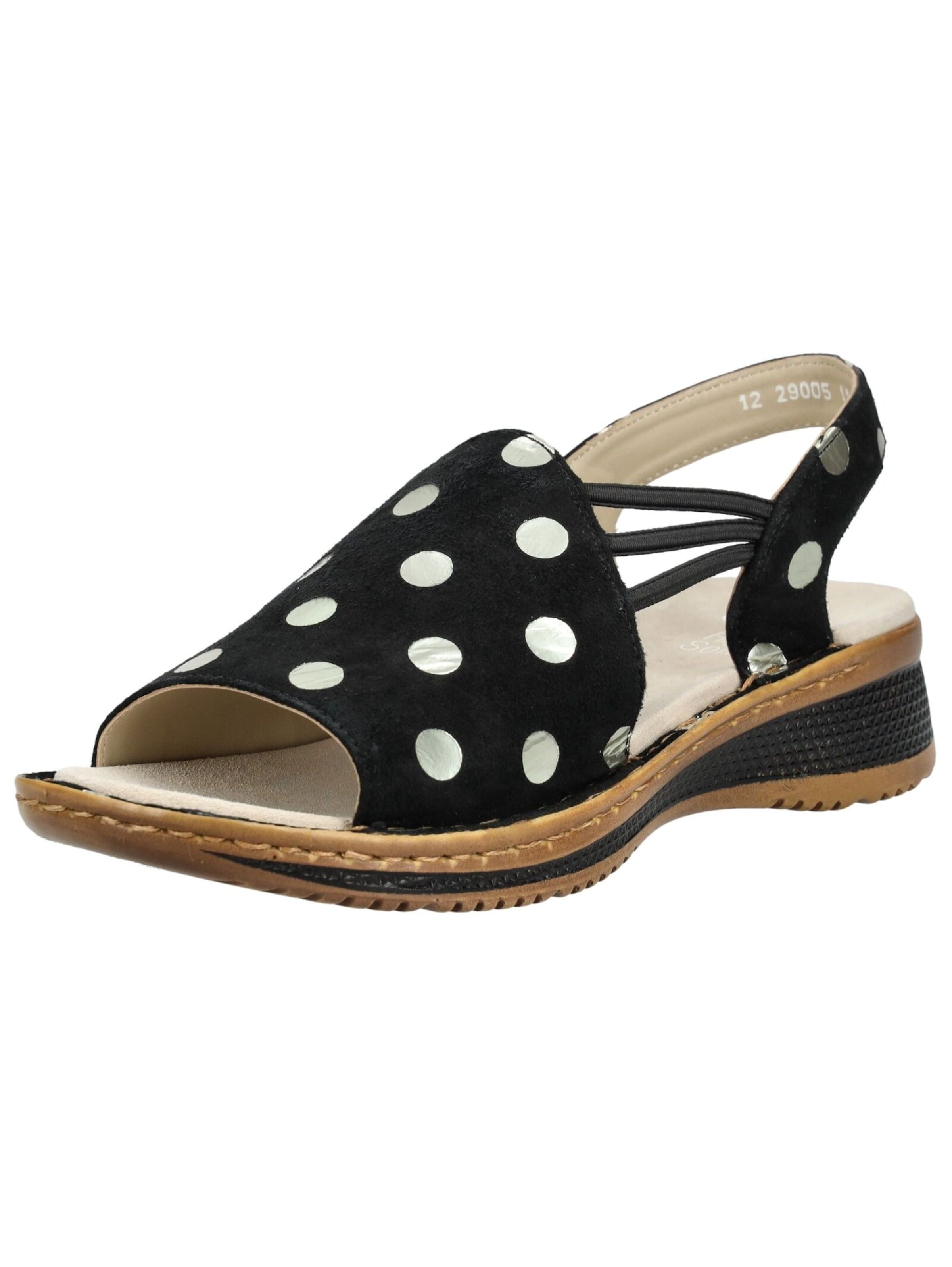 ARA Sandaal in Zwart: voorkant