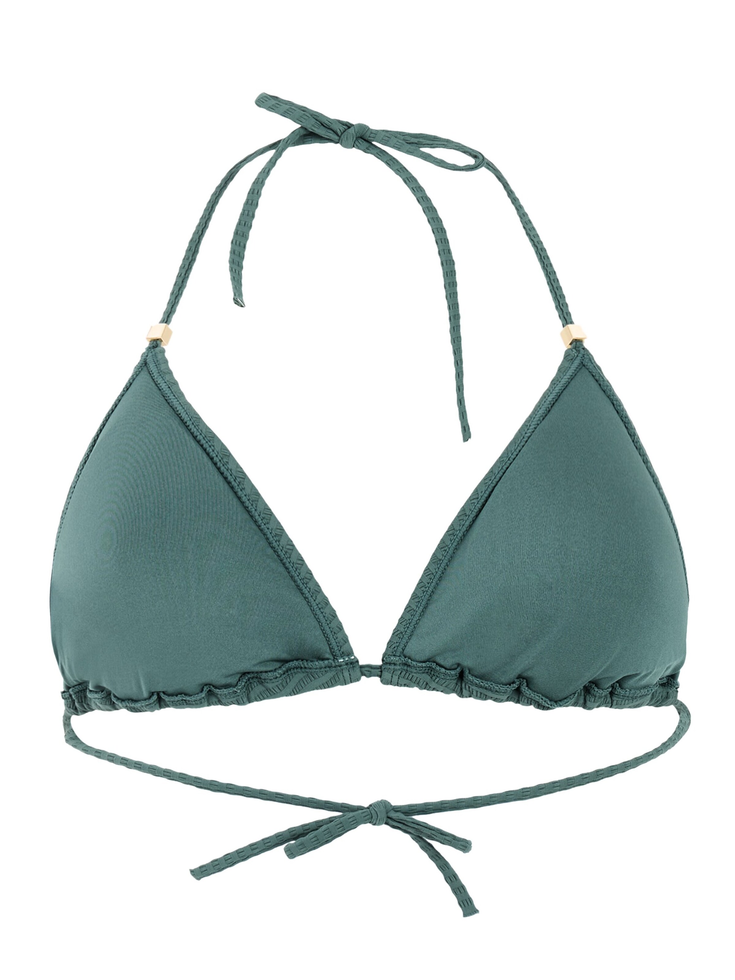 PROTEST Triangle Bikini Top 'MIXAleias' in Green