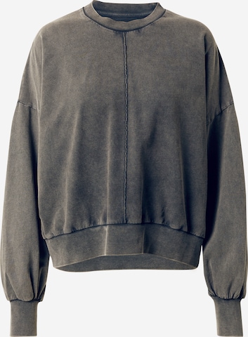 Sweat-shirt Warehouse en noir : devant