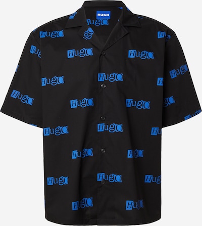 HUGO Paita 'Eligino' värissä taivaansininen / musta, Tuotenäkymä