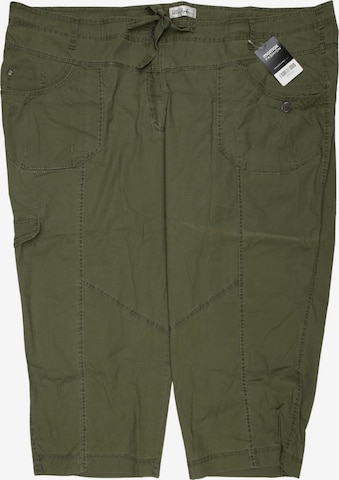 Ulla Popken Stoffhose 7XL in Grün: Vorderseite