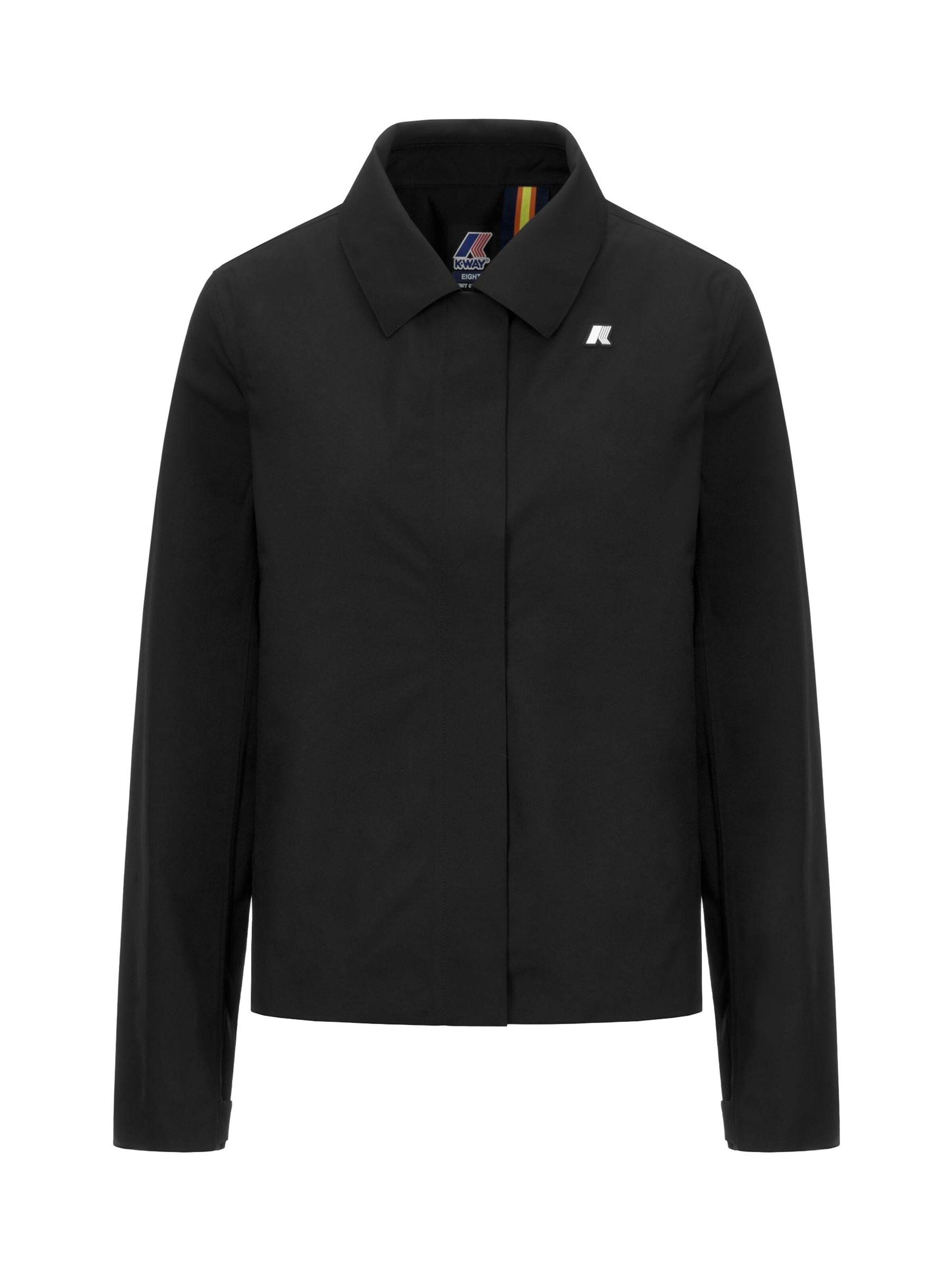 K-Way Tussenjas in Zwart: voorkant