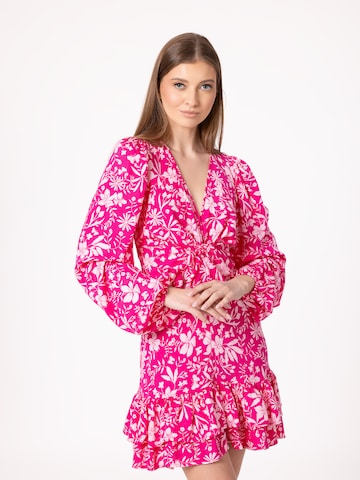 Laurella Dress in Pink: front