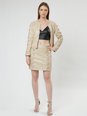 Influencer Skirt in Beige