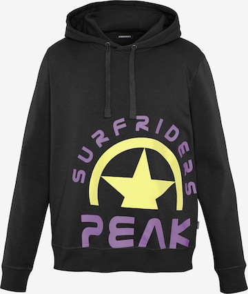 CHIEMSEE Sweatshirt 'Surf Riders Peak' in Schwarz: Vorderseite