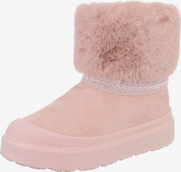 Ital-Design Snowboots in Pink: Vorderseite