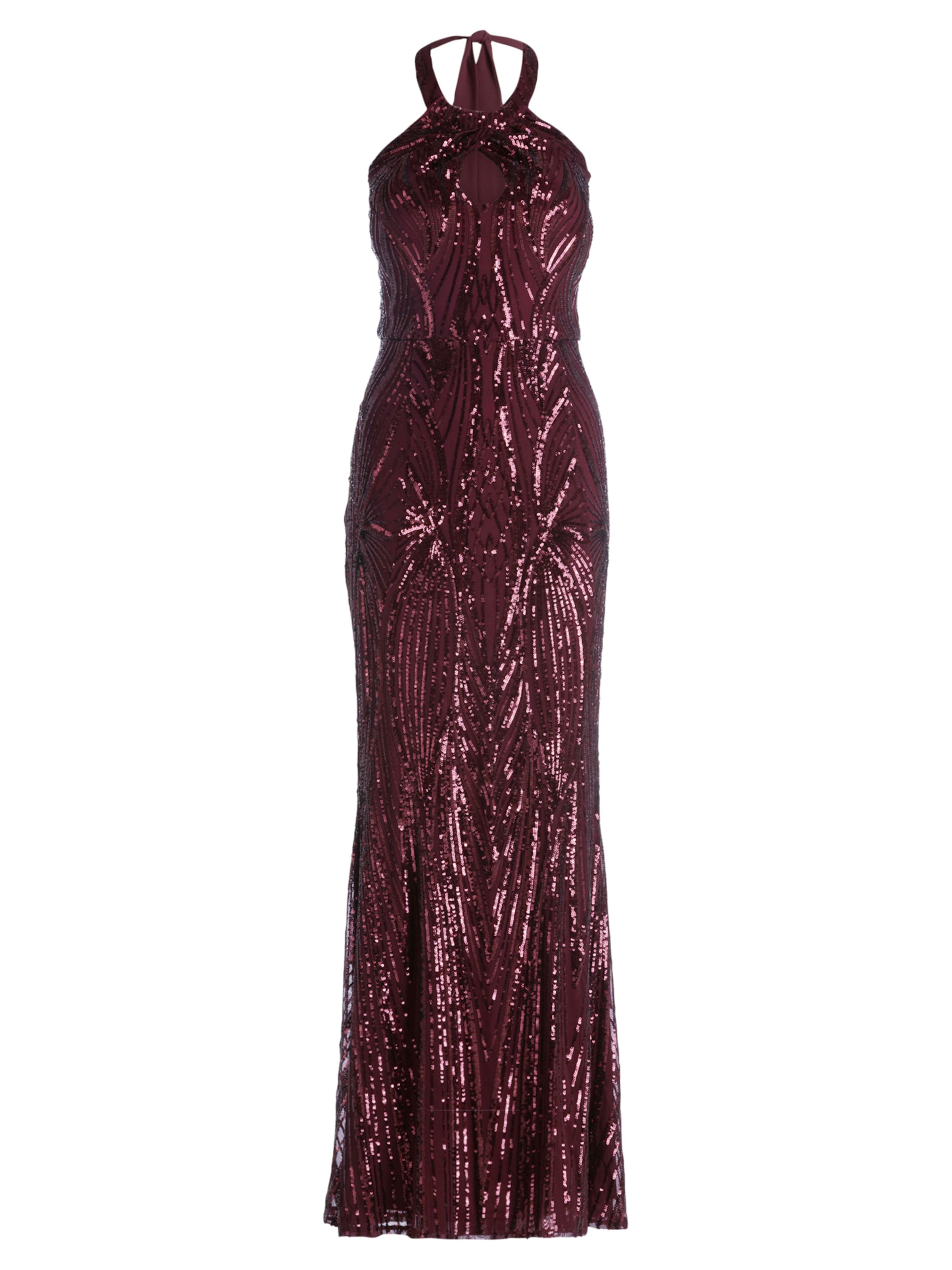 Abito da sera di Vera Mont in rosso: frontale