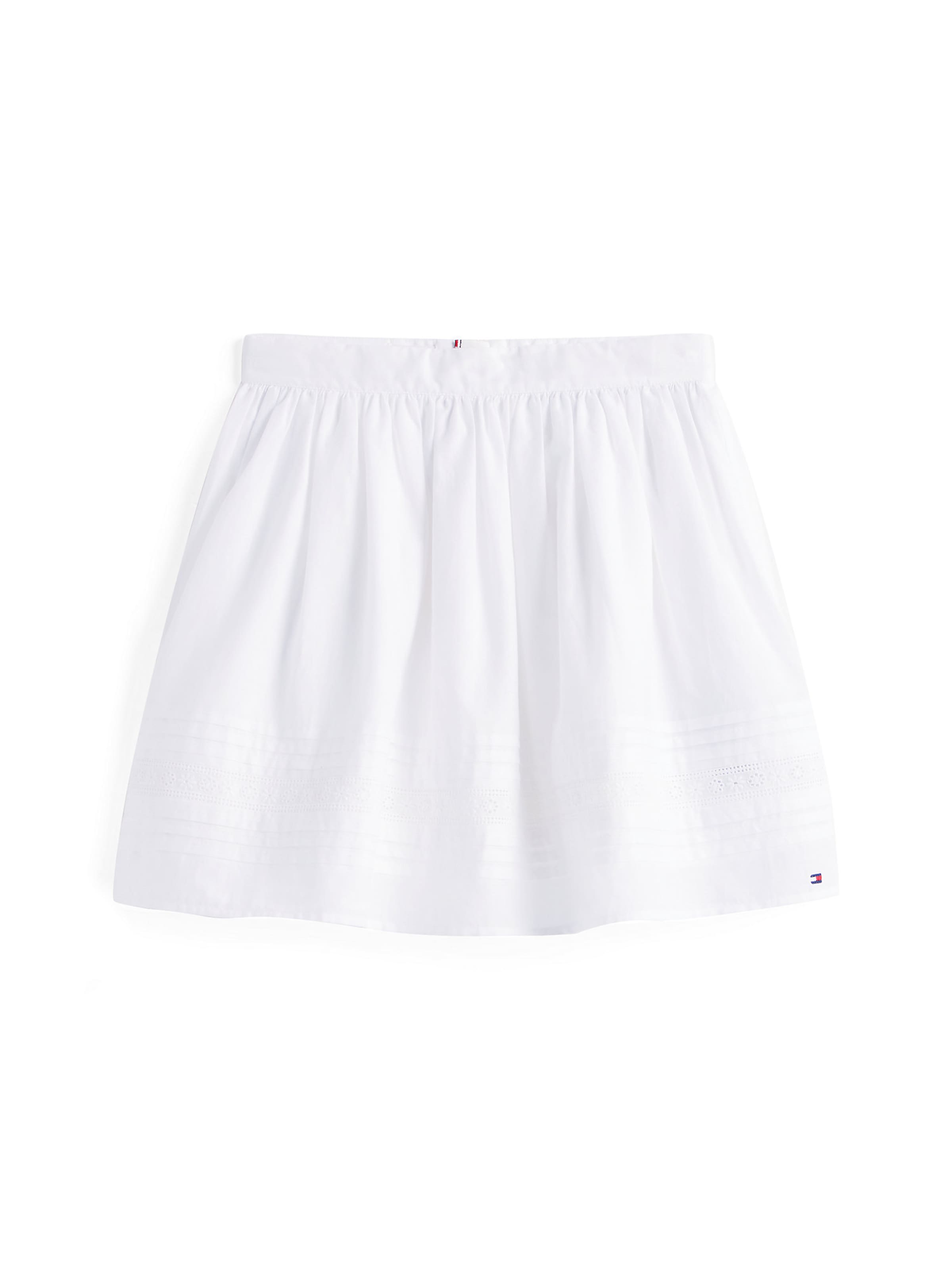 Jupe TOMMY HILFIGER en blanc : devant