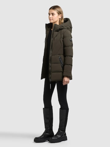 khujo Winter Jacket 'Rabb2' in Green