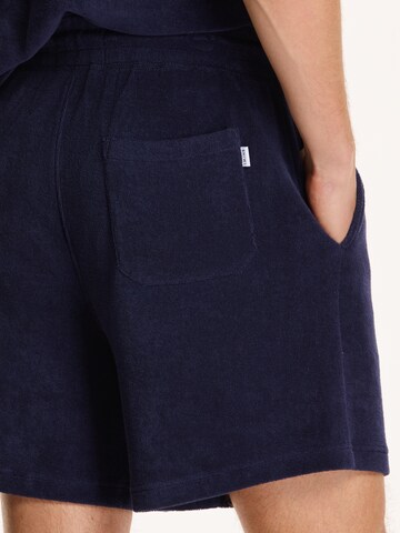 Regular Pantalon 'Evan' Shiwi en bleu