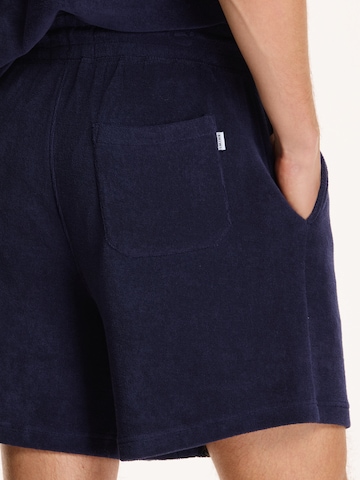 Shiwi Regular Trousers 'Evan' in Blue