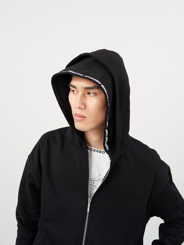 Cørbo Hiro Sweat jacket 'Shibuya' in Black