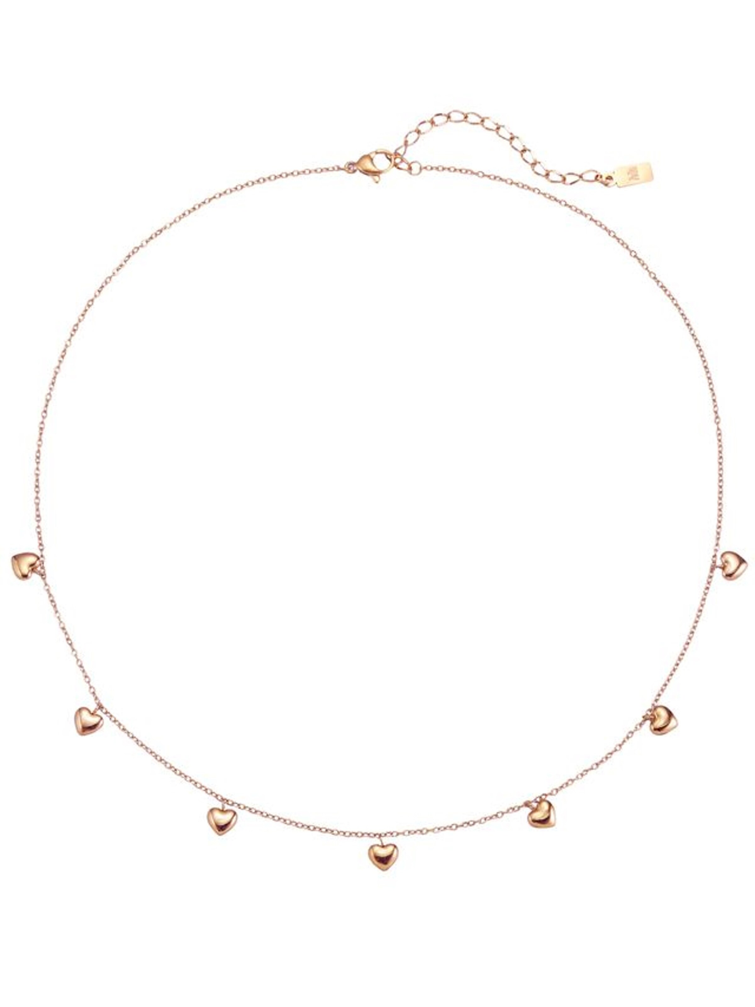 Hey Happiness Kette 'Heart Energy'‌‌‌‌‌‌ in rosegold, Produktansicht