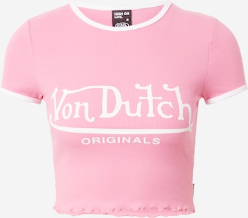 Von Dutch Originals Tričko 'AMI' – pink: přední strana