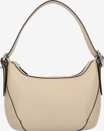 Borsa a spalla 'Ninda' di HUGO in beige: frontale