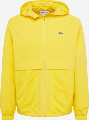 LACOSTE Between-Season Jacket in Yellow: front
