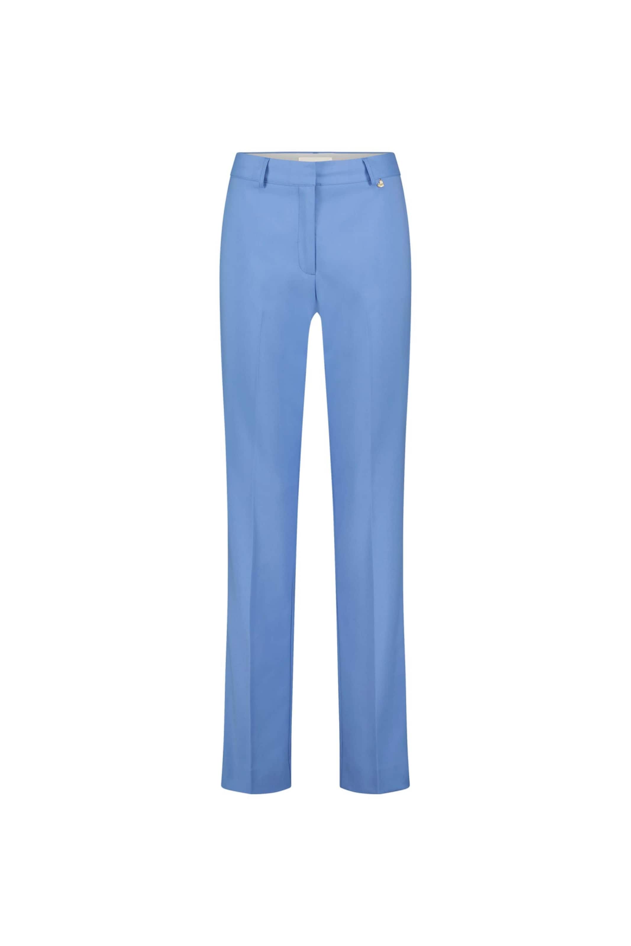 Fabienne Chapot Regular Pantalon in Blauw: voorkant