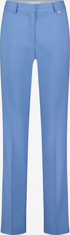 Fabienne Chapot Regular Pleated Pants in Blue: front